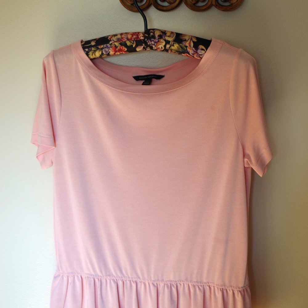 Banana Republic Soft Bubblegum Peplum